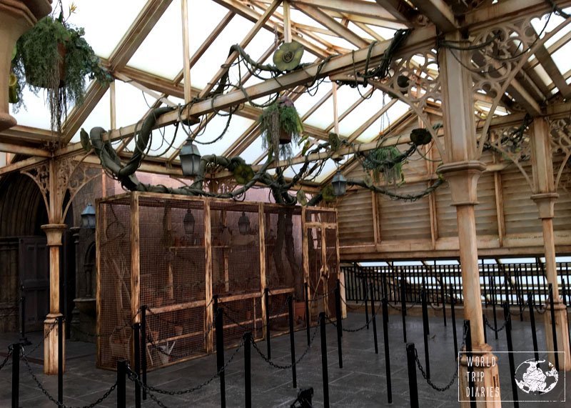 Herbology Green House, at the Forbidden Journey line